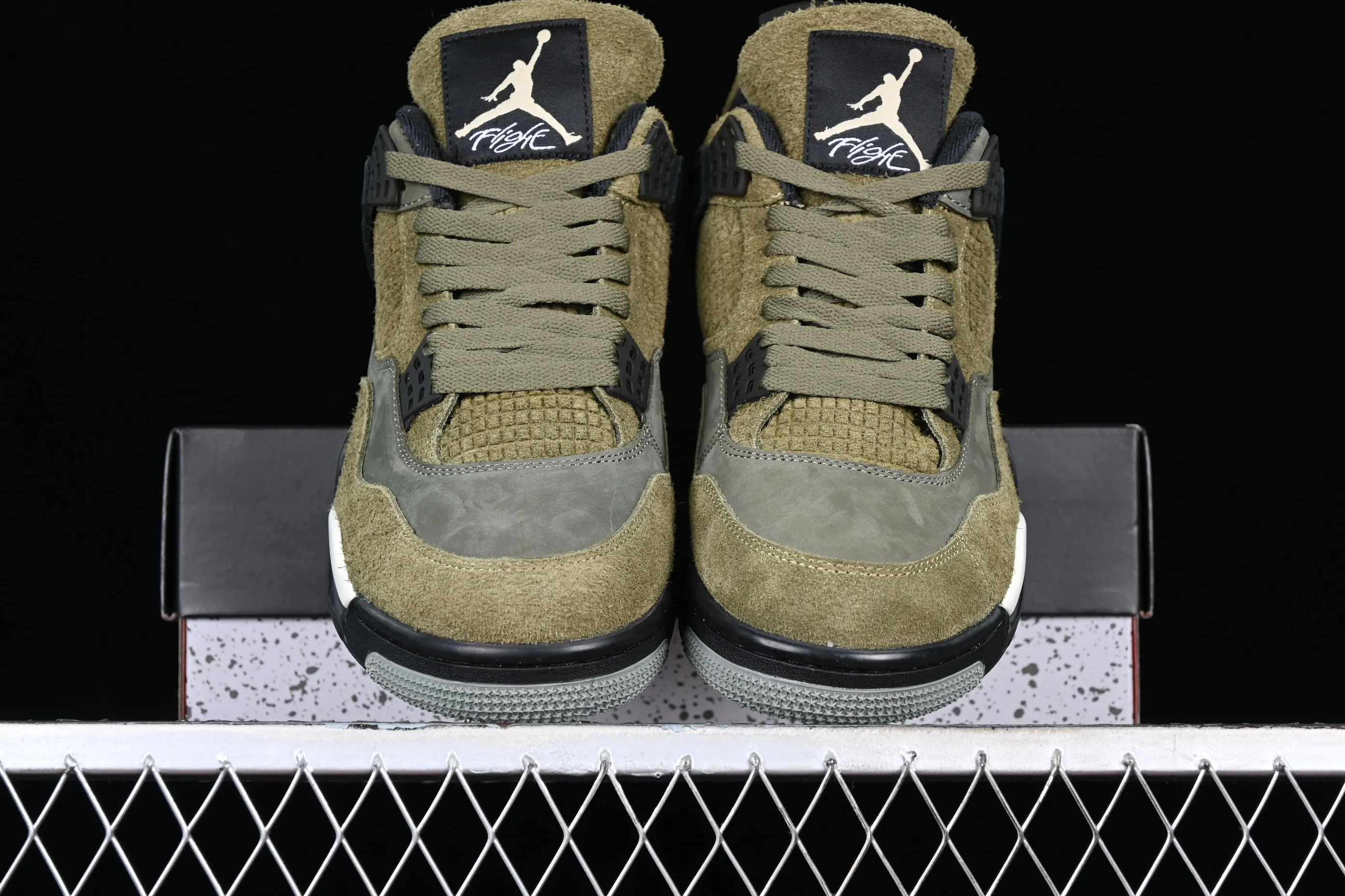 All categories Air Jordan Jordan series basketball shoes Air Jordan 4 pure original Air Jordan 4 SE Craft "Medium Olive" AJ4 Joe 4 olive green FB9927-200